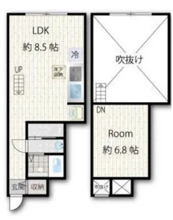 世田谷セントラル【1階】の間取り