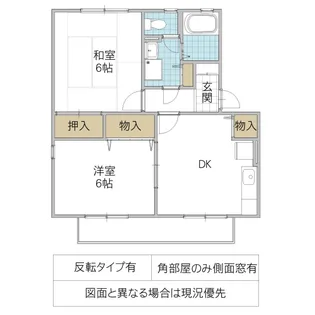 ロイヤルガーデン風の杜 F棟【1階】の間取り