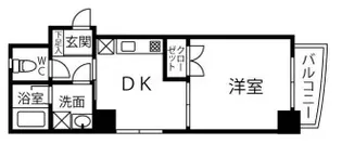 東京都荒川区南千住1【マンション】の間取り