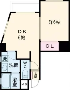 ベルパレス三宿【3階】の間取り