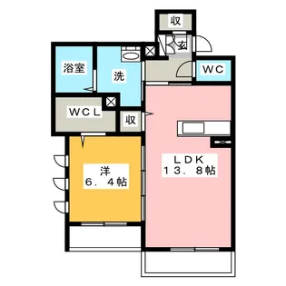 雅【1階】の間取り