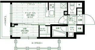 グランドコンシェルジュ三宿アジールコート【3階】の間取り