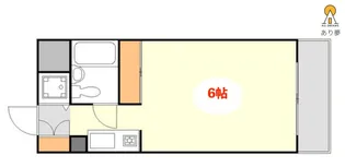 オーシャンハイツ【7階】の間取り