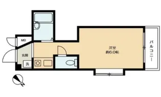東京都国分寺市日吉町2【マンション】の間取り
