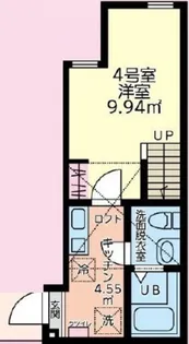 ブリックス本厚木【2階】の間取り