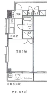 菊池ビル【2階】の間取り