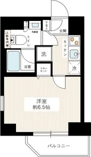 ヴェルト墨田ノース【2階】の間取り