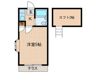 ライフピアパピヨン【1階】の間取り