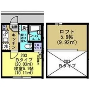 HOUZEN 12【2階】の間取り