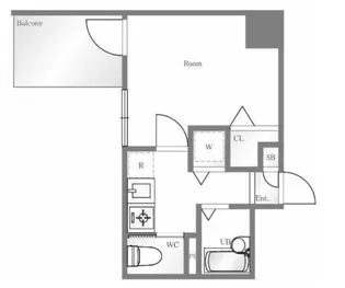 プレール文京ウエスト【6階】の間取り