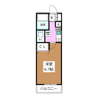 ライトハウス【1階】の間取り