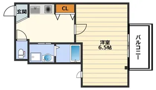 NOB西梅田【3階】の間取り