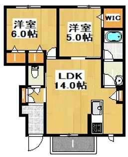 Greenage【1階】の間取り