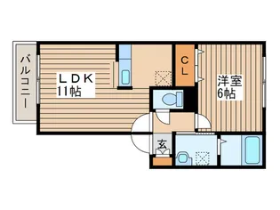 スターハイツ【2階】の間取り