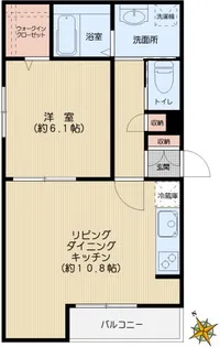 MAISON Le Mieux【1階】の間取り