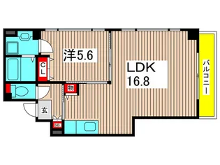 Cream【2階】の間取り