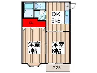 ハイツシェーンIIの間取り