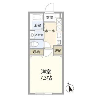 レチエVII【1階】の間取り