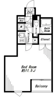 ビバリーホームズ代官山【4階】の間取り