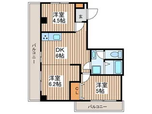 佐藤ビル【3階】の間取り