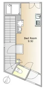 ホークパレス中目黒【2階】の間取り