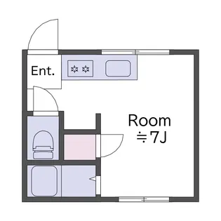 グリュックハイツ【1階】の間取り