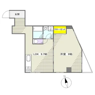 メゾン東橋【2階】の間取り