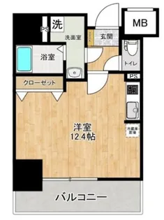 リヴェールハウス八王子【9階】の間取り