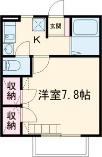 ベノワコート A棟【1階】の間取り