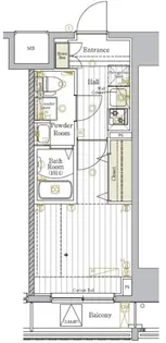 リライア横濱生麦【5階】の間取り