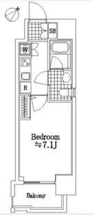 ジェノヴィア高田馬場【4階】の間取り