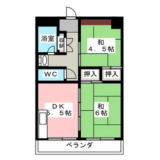 楠団地【11階】の間取り