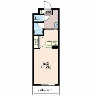 ディアコート天正寺【2階】の間取り