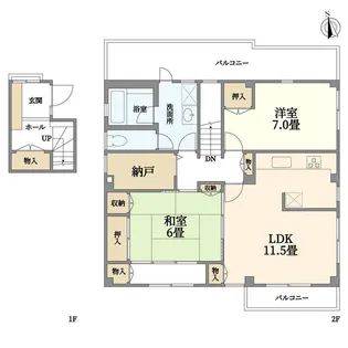 リモーネ自由が丘【2階】の間取り