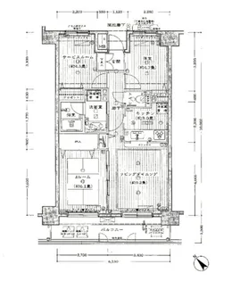 パークフロント中野新井薬師【12階】の間取り