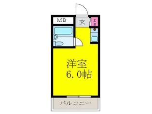 エルドムス香露園【3階】の間取り
