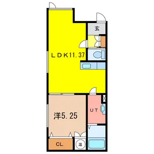 Sky Town【1階】の間取り