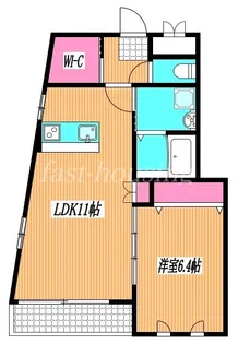 グラート善福寺【3階】の間取り