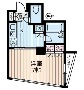 スターライト上池袋【6階】の間取り