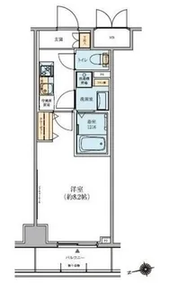 リージア経堂イーストプレイス【5階】の間取り