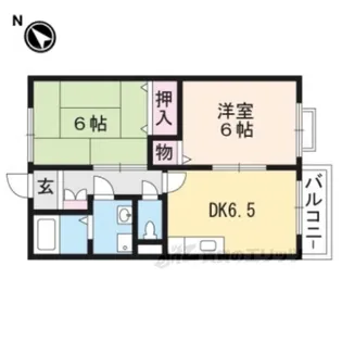 ウィンビューC棟【2階】の間取り