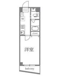 ナカヤマビルディング【2階】の間取り
