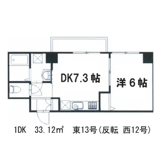 is常盤【5階】の間取り