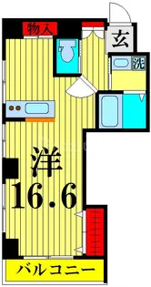 ライオンズマンション隅田公園【2階】の間取り