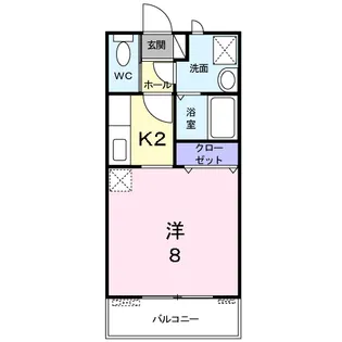ルミエール【2階】の間取り
