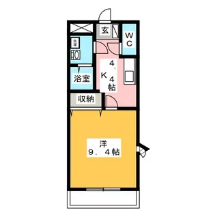 ロイヤルパインズA棟【1階】の間取り