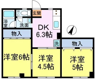 関口ビル【2階】の間取り