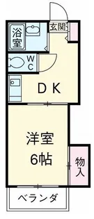 平沼第3ビル【3階】の間取り