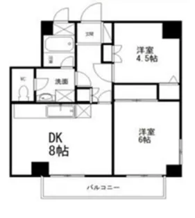 メゾン・ド・レカン【3階】の間取り