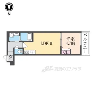 クレアール小泉東1【1階】の間取り